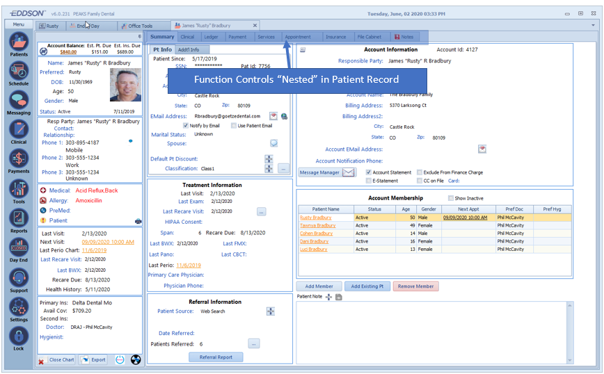 Nested Controls